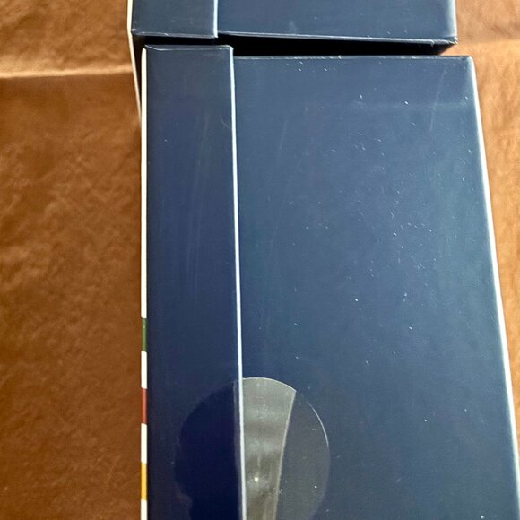 BUNDLE OF TWO Hudson’s Bay Stripes Glass Ball Christmas Ornament, 4-pk - Picture 2 of 2